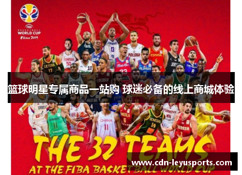 篮球明星专属商品一站购 球迷必备的线上商城体验